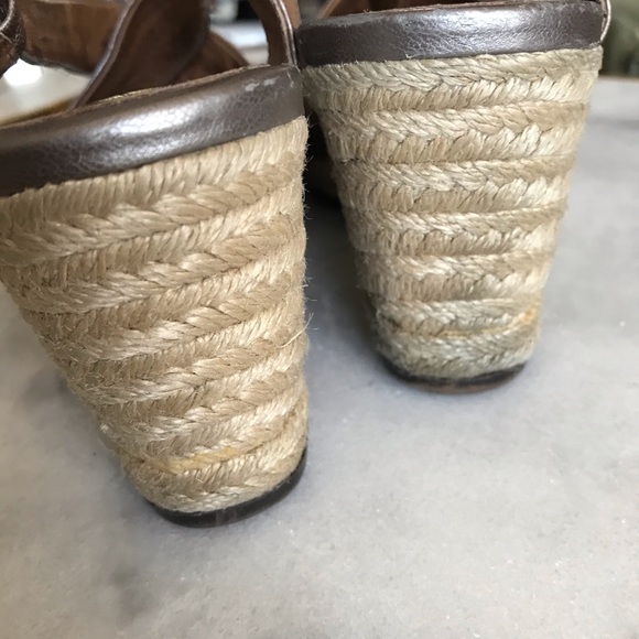 Clarks wicker wedge heels - Picture 6 of 8